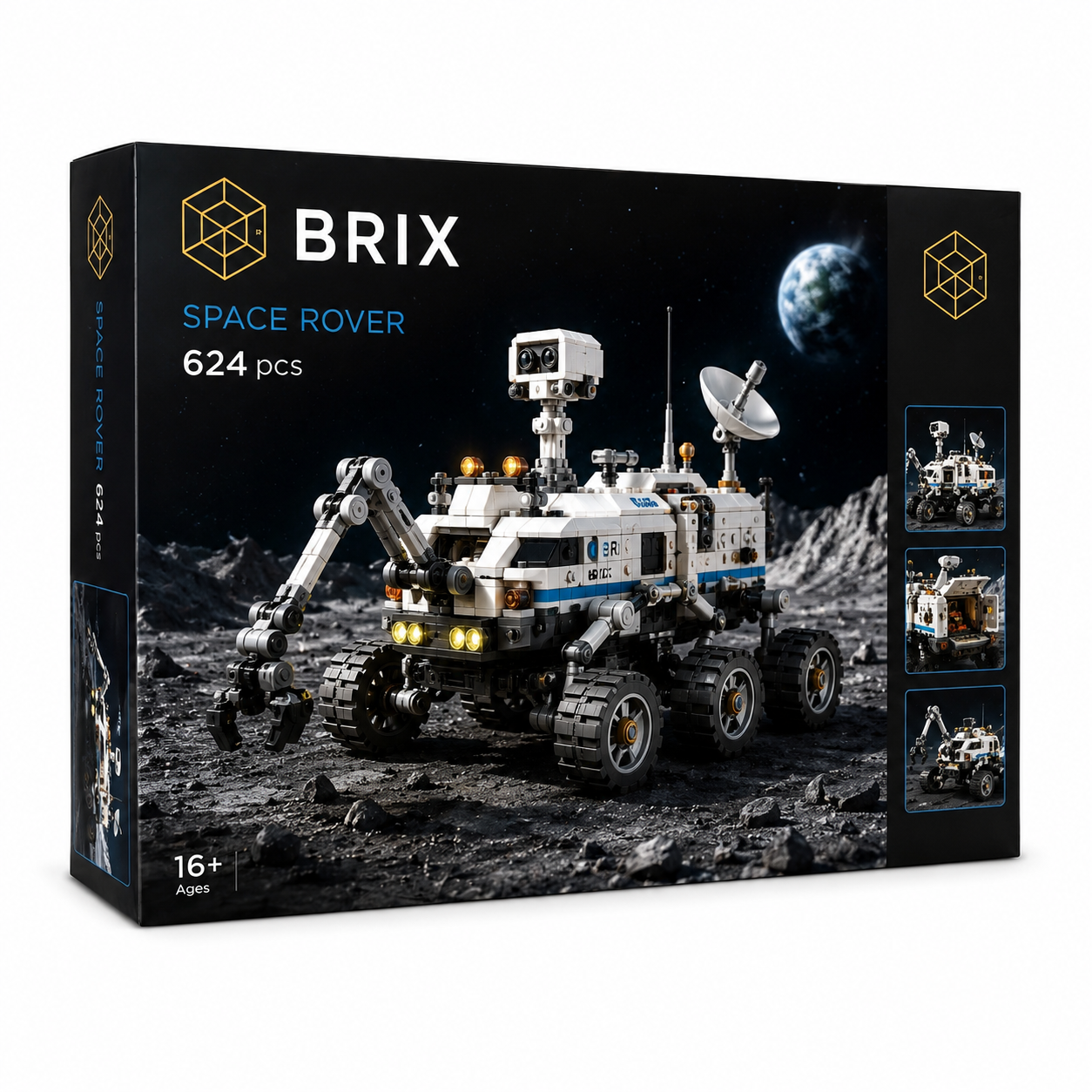 A box for the Space Rover kit by BRIX