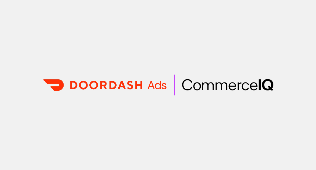 DoorDash and CommerceIQ logos