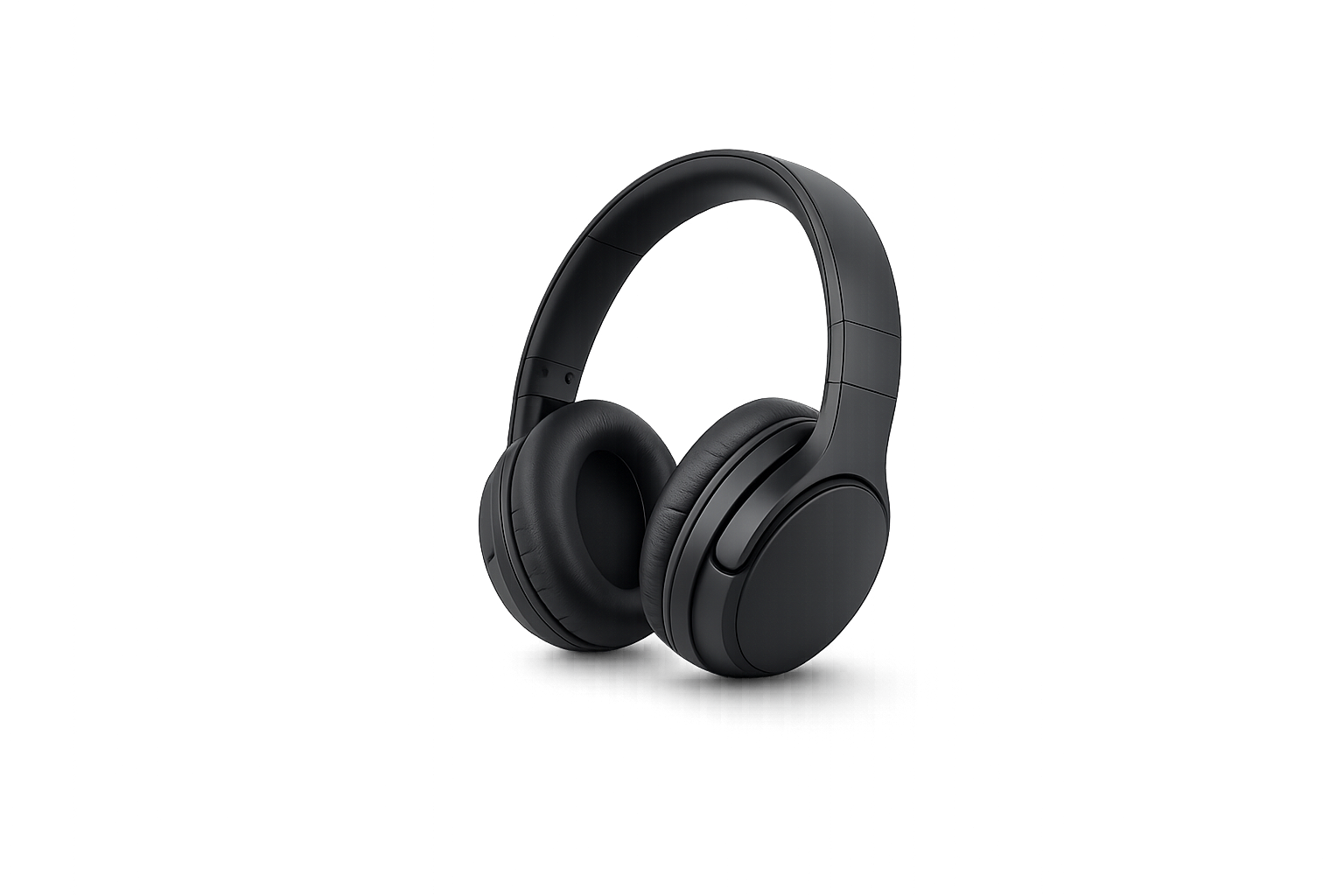 Black wireless headphones