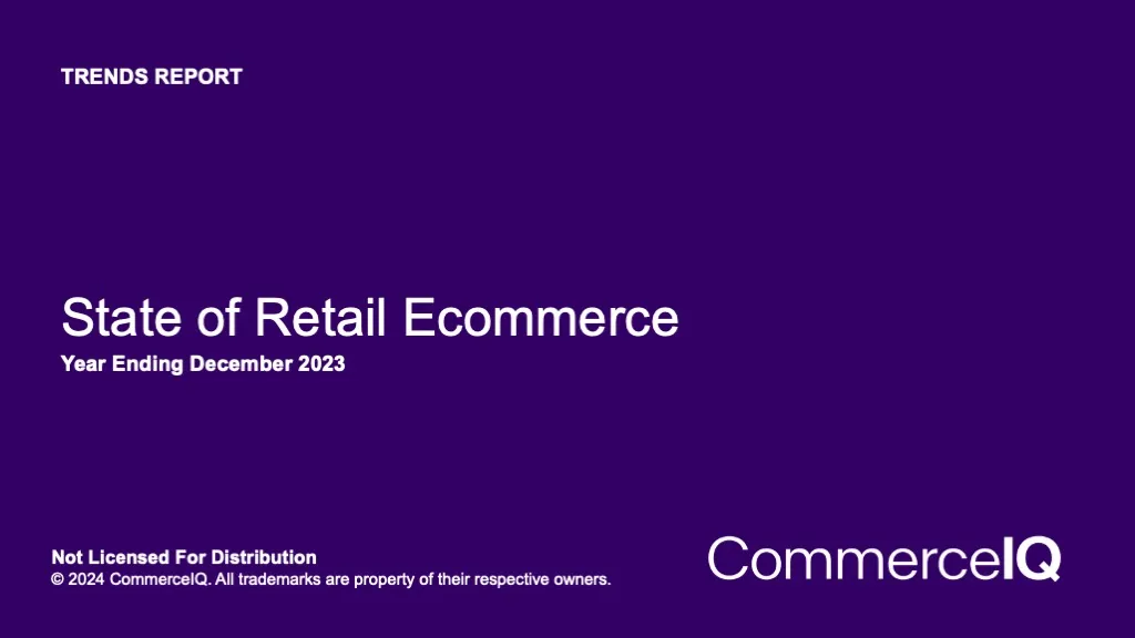 The state of retail ecommerce: 2023 Recap